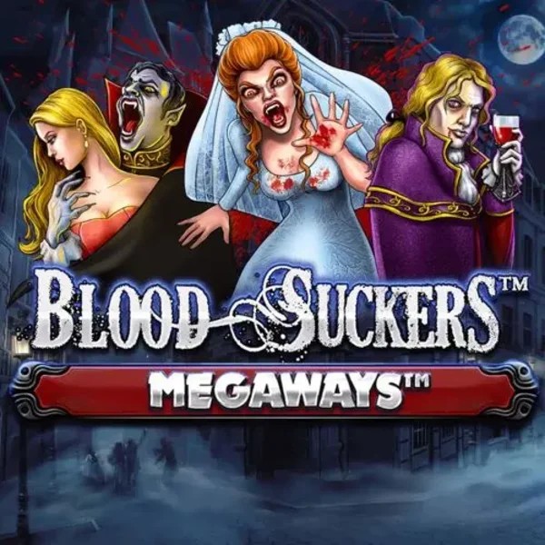Blood Suckers Megaways slot visual from Red Tiger Gaming available on goldenbettingcasino.com