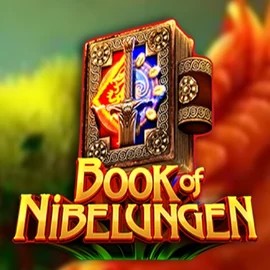 Official Slots logo: Book of Nibelungen by Swintt at Goldenbet Casino