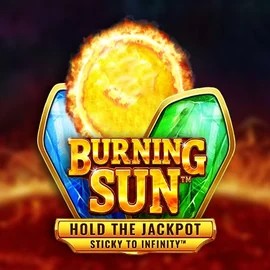 Burning Sun by Wazdan, showcased at goldenbettingcasino.com – game logo