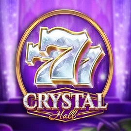 Crystal Hall slot logo by Play'n GO at Goldenbet Casino