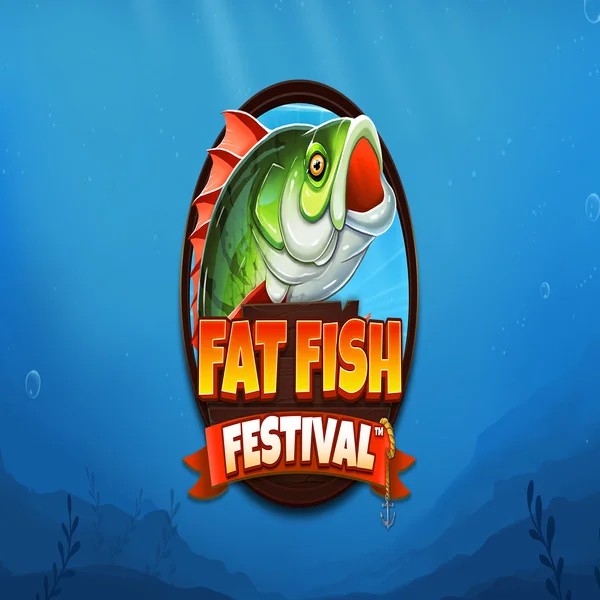 Fat Fish Festival online game logo by Wishbone Games on goldenbettingcasino.com