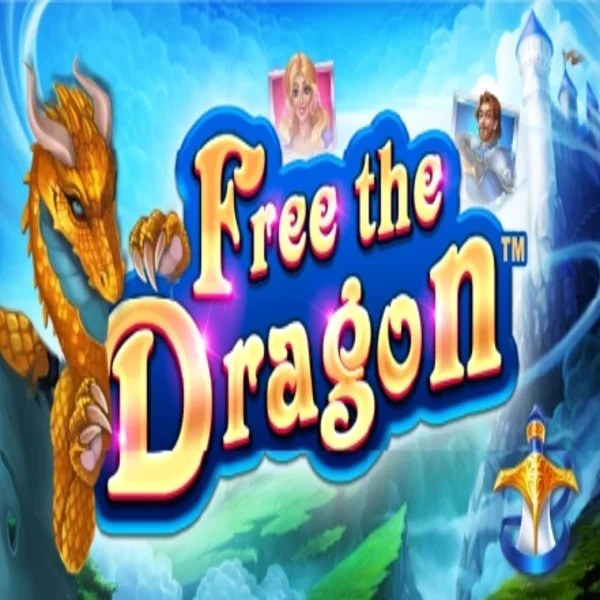 Free the Dragon online game logo by Playtech on goldenbettingcasino.com