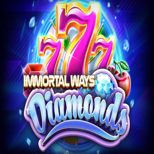 Immortal Ways Diamonds by RubyPlay, showcased at goldenbettingcasino.com – game logo