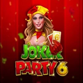 Joker Party 6 online game logo by Greentube on goldenbettingcasino.com