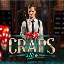 Live Craps game by Evolution – logo hosted on Goldenbet Casino