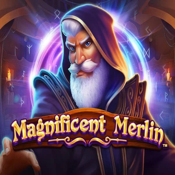 Magnificent Merlin slot icon by Greentube, available at Goldenbet Casino