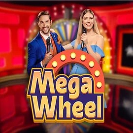 Mega Wheel casino game by Pragmatic Play – featured logo at Goldenbet Casino