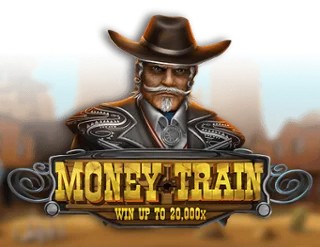 Money Train slot logo by Relax Gaming at Goldenbet Casino
