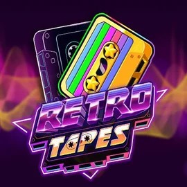 Slots logo of Retro Tapes from Push Gaming at Goldenbet Casino
