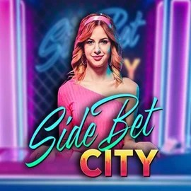 Side Bet City slot visual from Evolution available on goldenbettingcasino.com