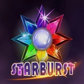 Starburst game by NetEnt – logo hosted on Goldenbet Casino