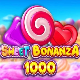 Sweet Bonanza 1000 game by Pragmatic Play – logo hosted on Goldenbet Casino